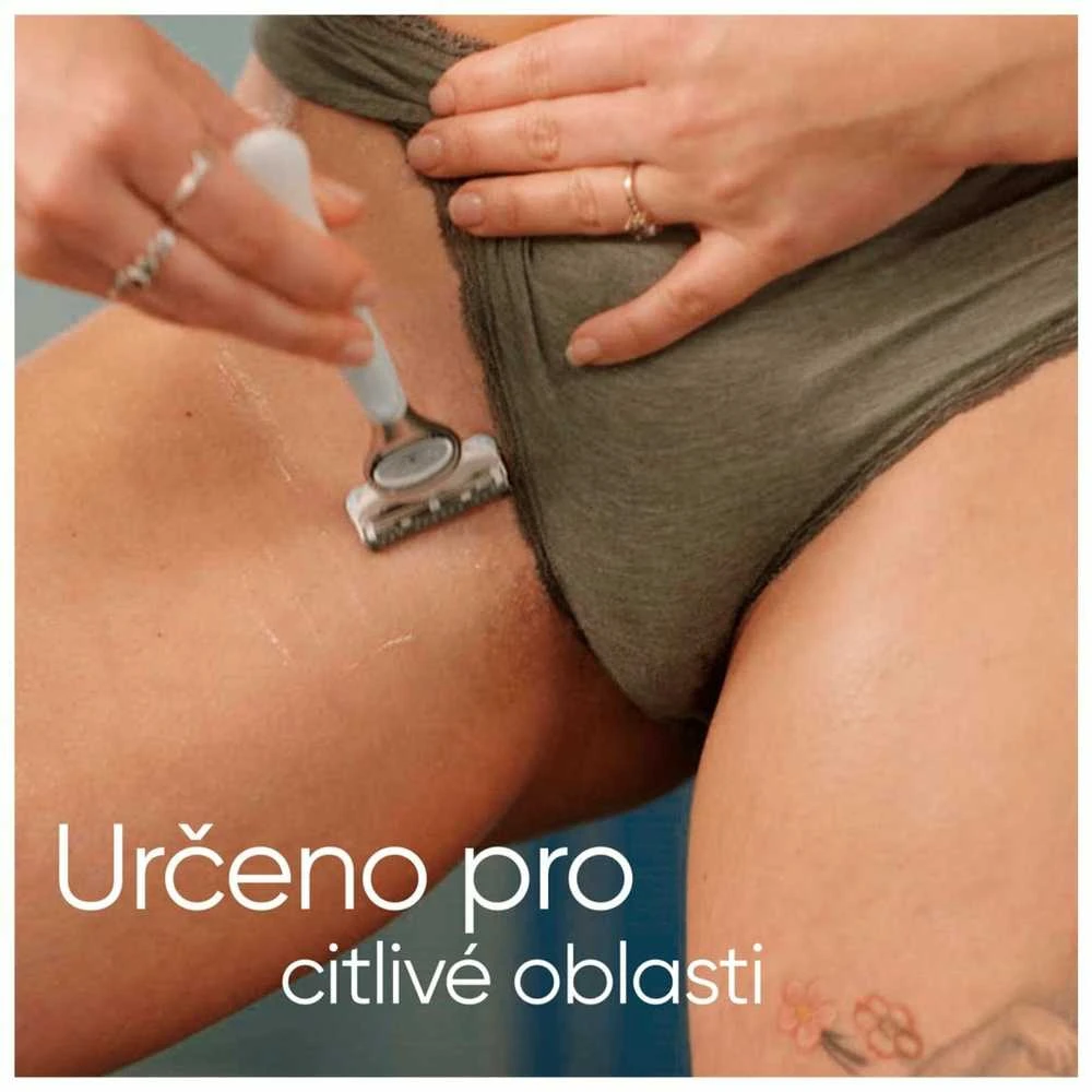 Gillette Venus Satin Care Skutimosi Peiliukai Gaktoms Plaukams, Moterims, 3 vnt