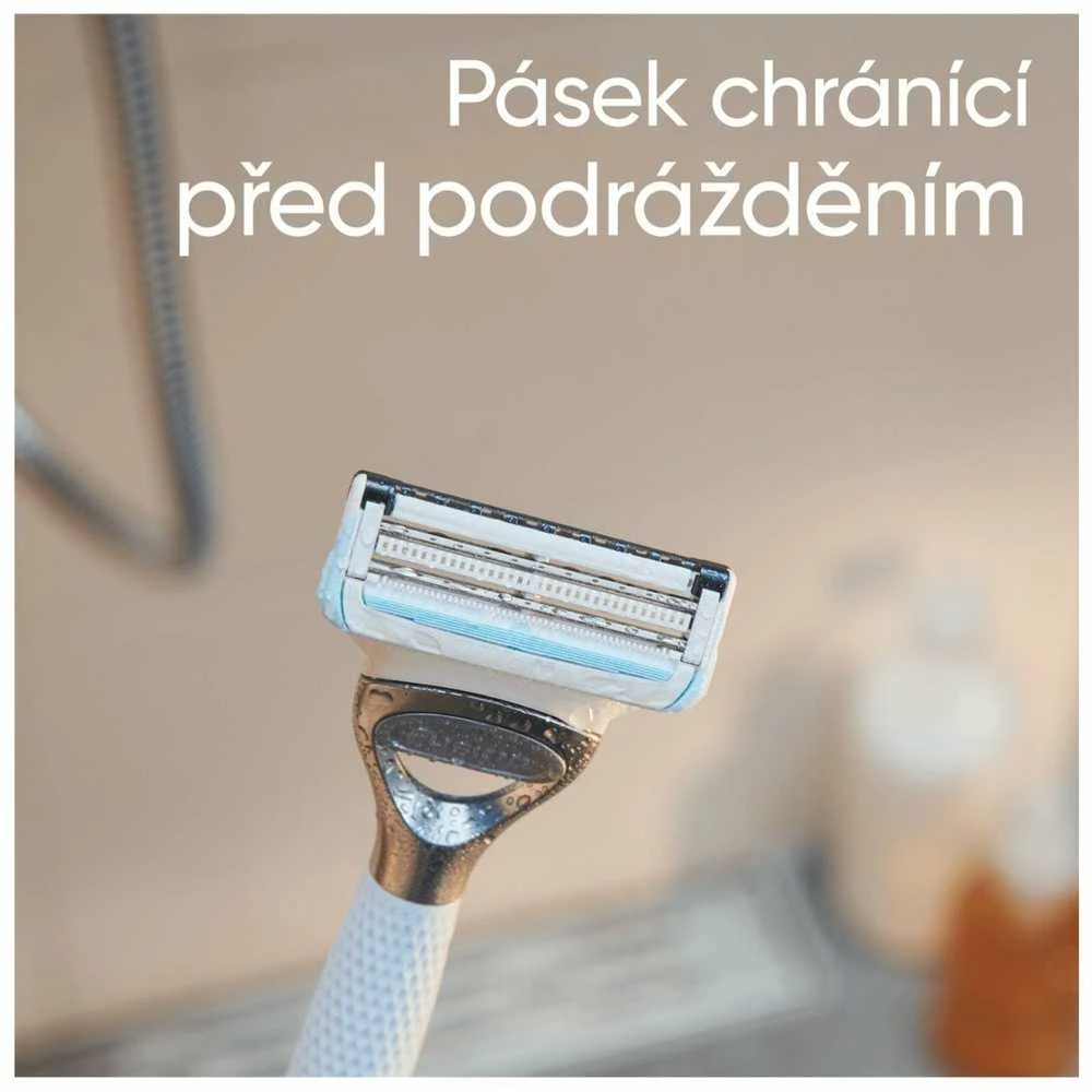 Gillette Venus Satin Care Skutimosi Peiliukai Gaktoms Plaukams, Moterims, 3 vnt