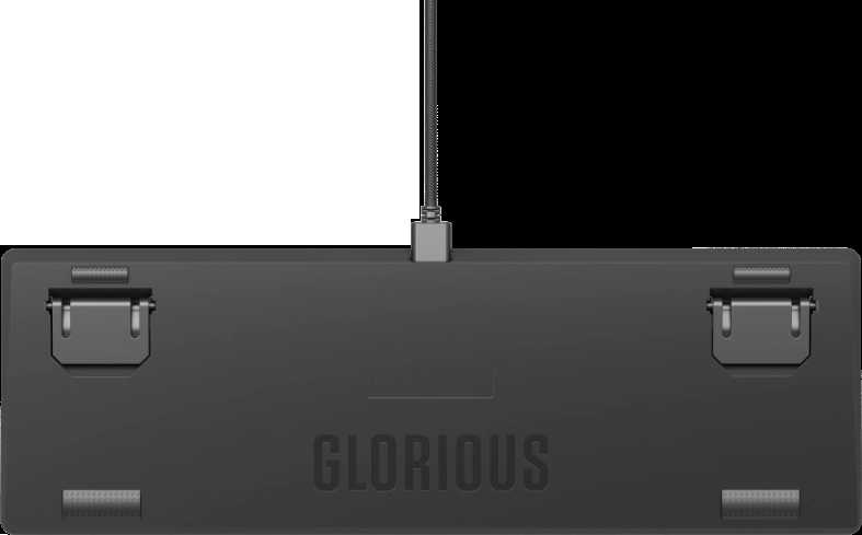 Glorious PC Gaming Race GMMK 2 TKL klaviatūra | 65%, Hot-swap, Fox Switches, US, juoda