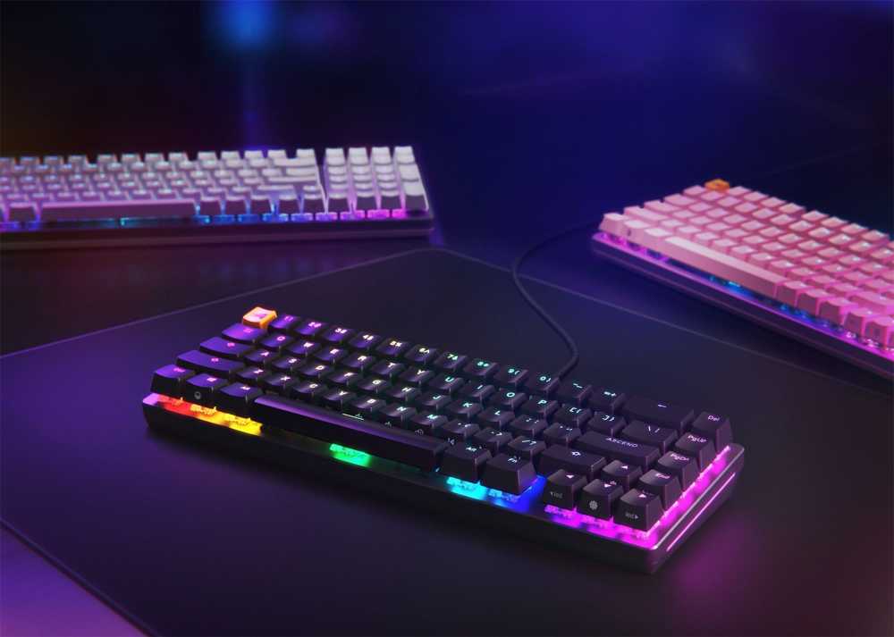 Glorious PC Gaming Race GMMK 2 TKL klaviatūra | 65%, Hot-swap, Fox Switches, US, juoda