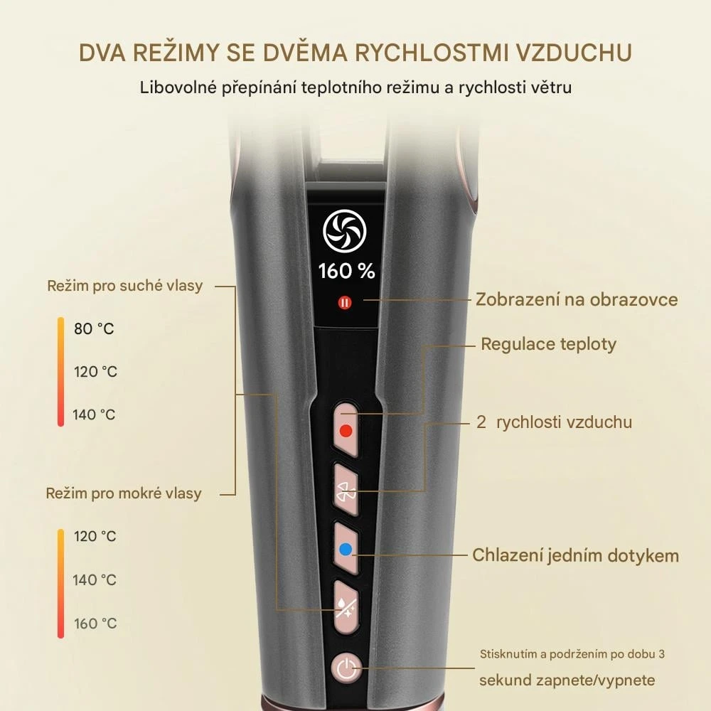 GLOX17914 - Plaukų tiesintuvas