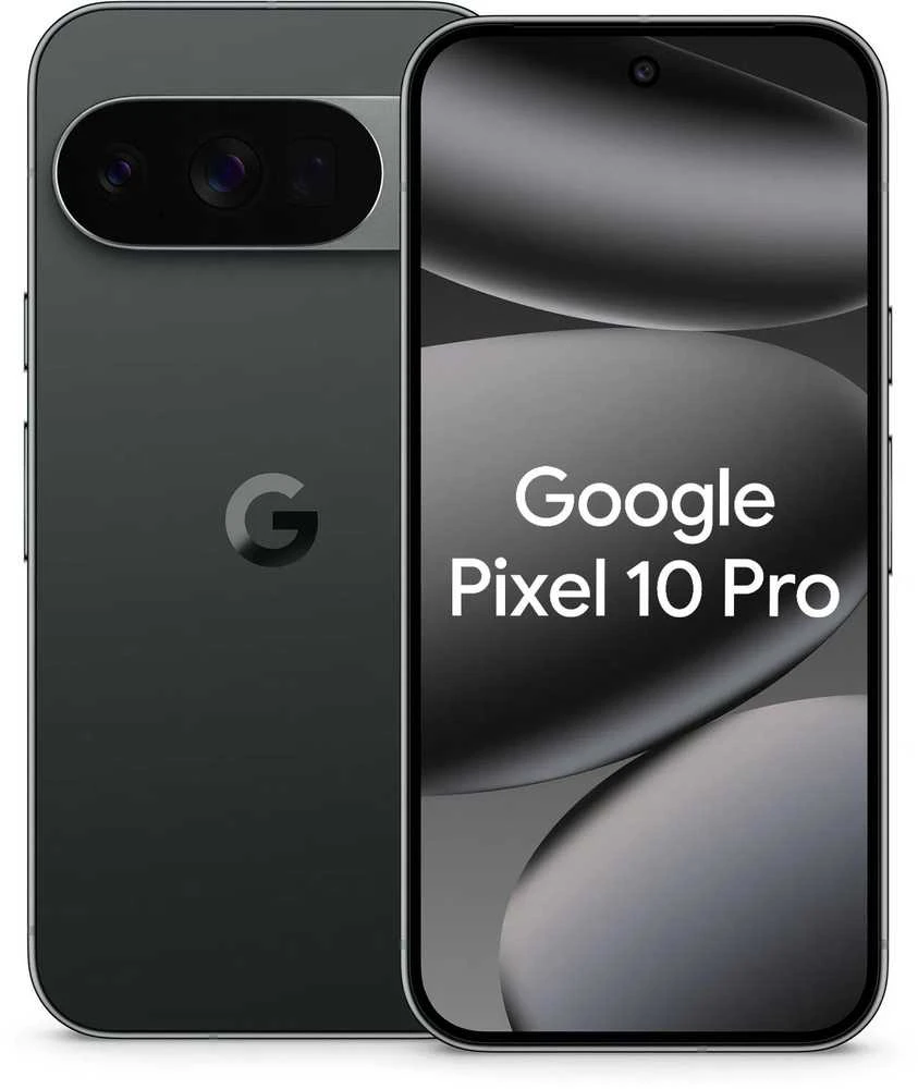 Google Pixel 10 Pro 16 cm (6.3") Dual SIM Android 16.0 5G 16 GB 128 GB 4870 mAh Juodas