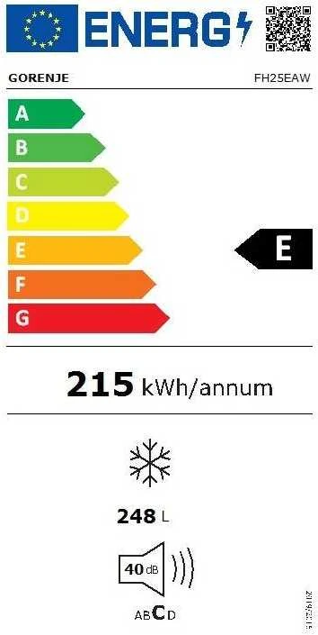 Šaldiklis Gorenje FH25EAW