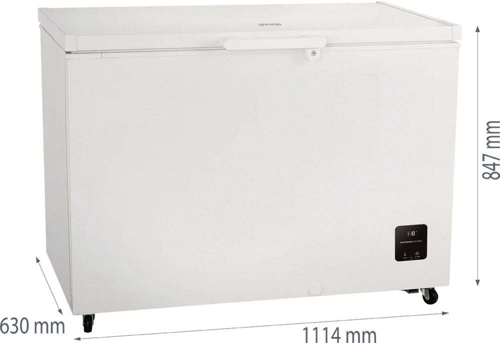Gorenje FH30DAW Chest šaldiklis Freestanding 297 L D Baltas