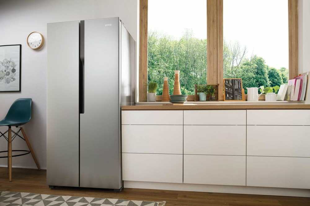 Dviduris šaldytuvas Gorenje NRS8182KX