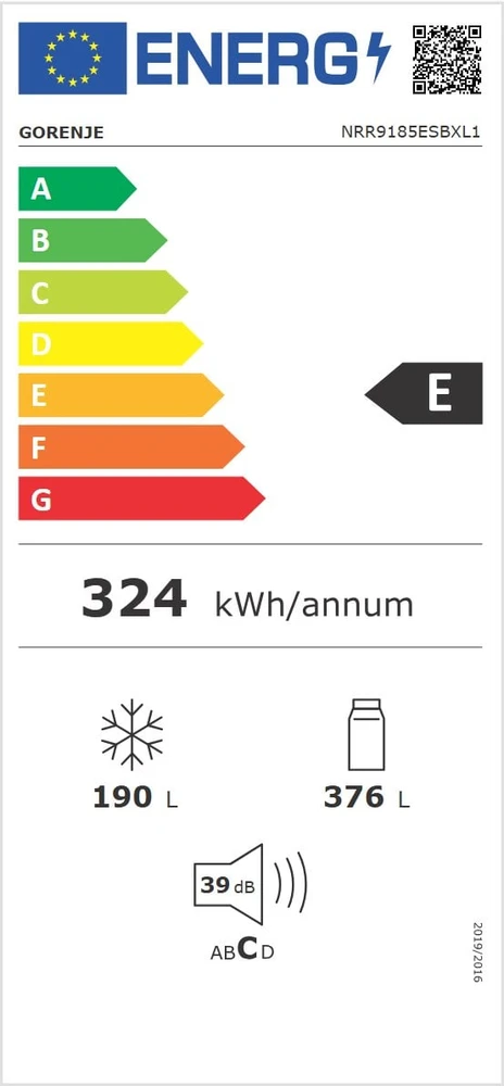 Gorenje NRR9185ESBXL1
