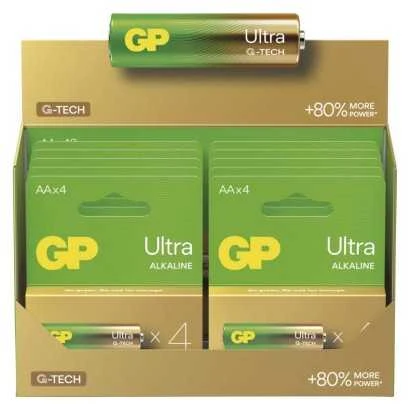 GP Baterija GP Baterija GPPCA15AU721 Mignon AA -Batterie Alkali-Mangan 1.5 V 4 St.