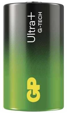 GP Ultra+ LR20 D šarminės baterijos 1.5V, 2 vnt.