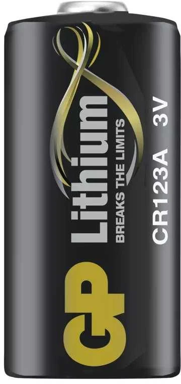  GP Baterija Lithium CR123A - Single-use battery - CR123A - Lithium - 3 V - 1 pc(s) - Juodas