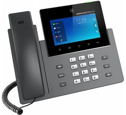 Grandstream Networks GXV3450 IP telefonas Pilka