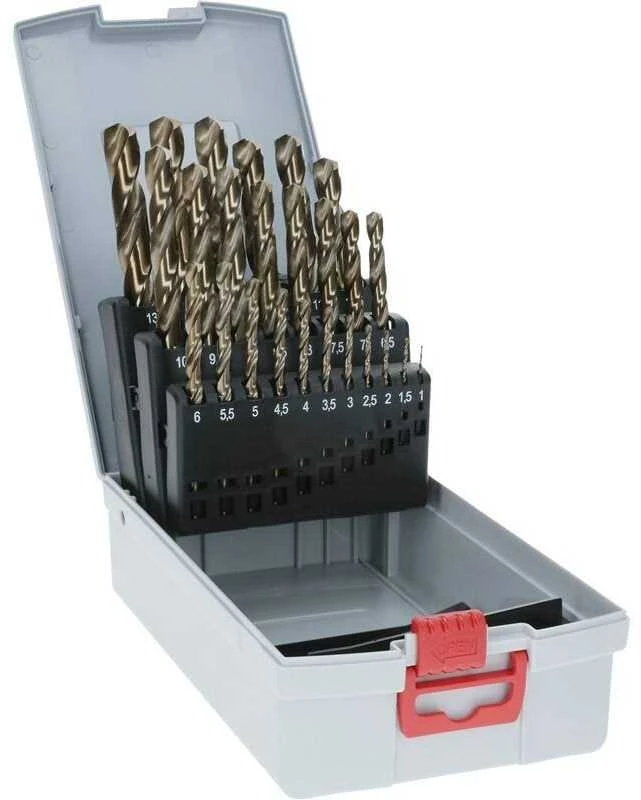Grąžtas Bosch 25 HSS-Co grąžtų komplektas metalui