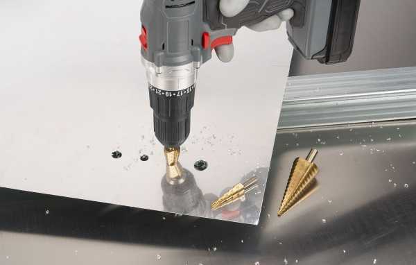 Grąžtas STEP DRILL SET 3PC Kreator