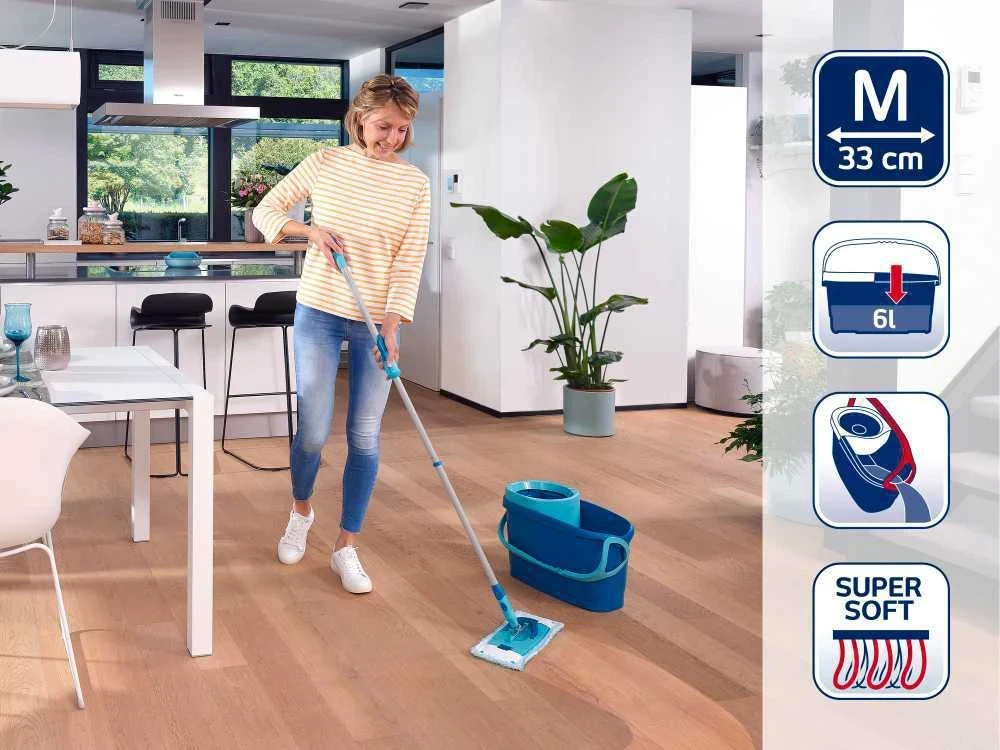 Grindų valymo rinkinys Leifheit CLEAN TWIST M Ergo