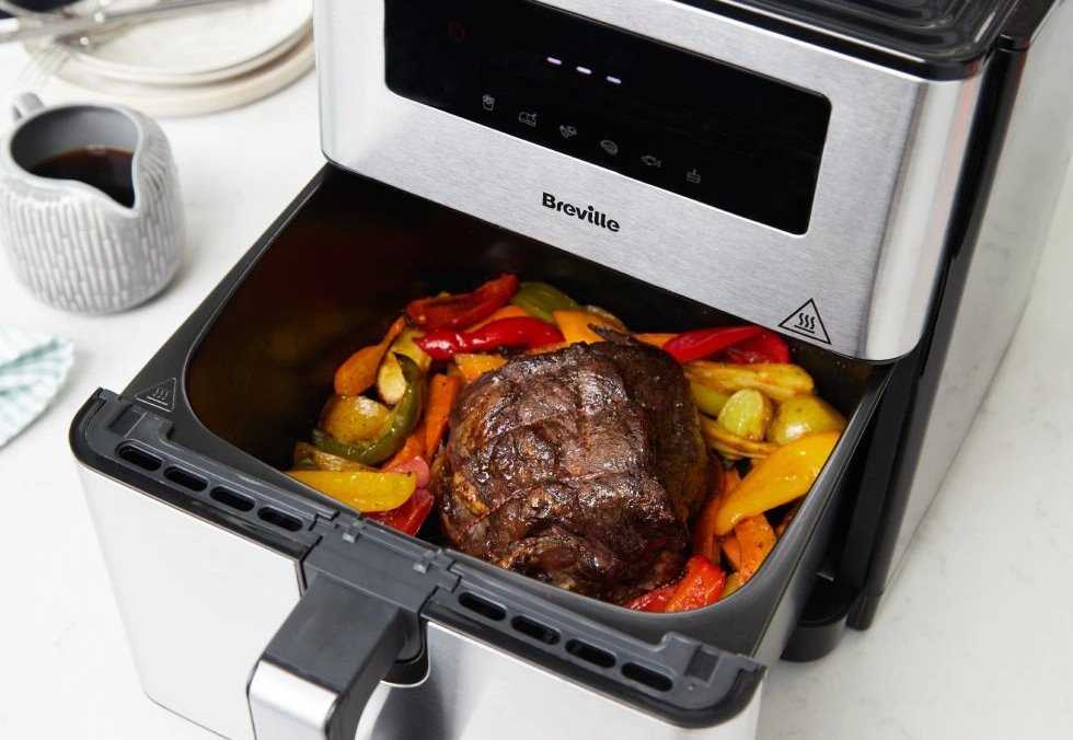 Gruzdintuvė Breville VDF131X Oro keptuvė be aliejaus