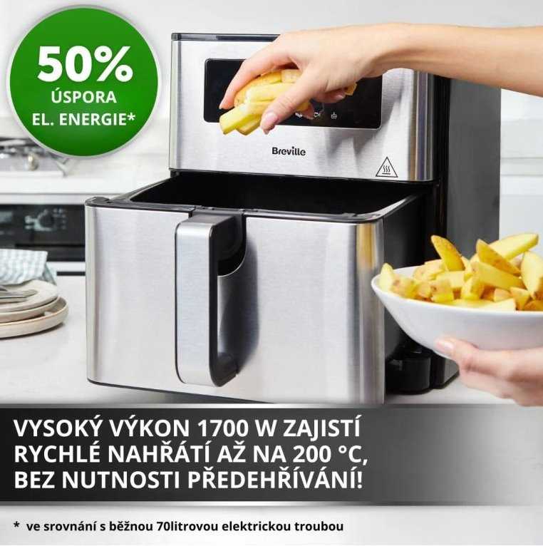 Gruzdintuvė Breville VDF131X Oro keptuvė be aliejaus