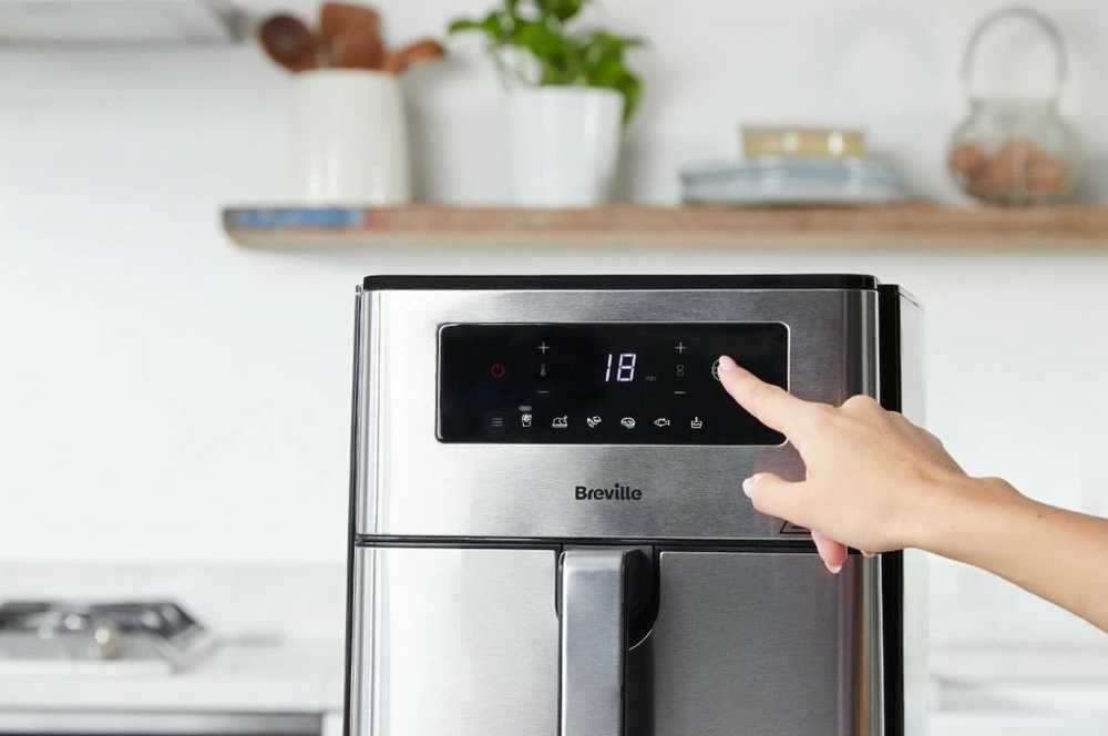 Gruzdintuvė Breville VDF131X Oro keptuvė be aliejaus