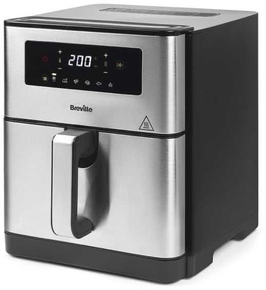 Gruzdintuvė Breville VDF131X Oro keptuvė be aliejaus