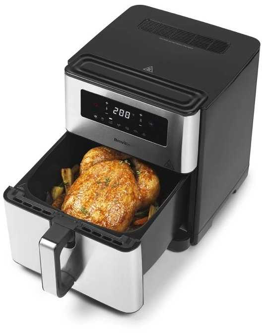 Gruzdintuvė Breville VDF131X Oro keptuvė be aliejaus
