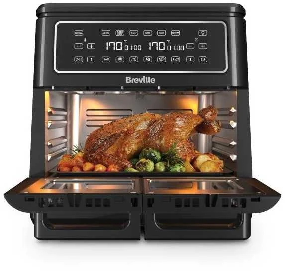 „Breville VDF130X“ oro keptuvė be aliejaus