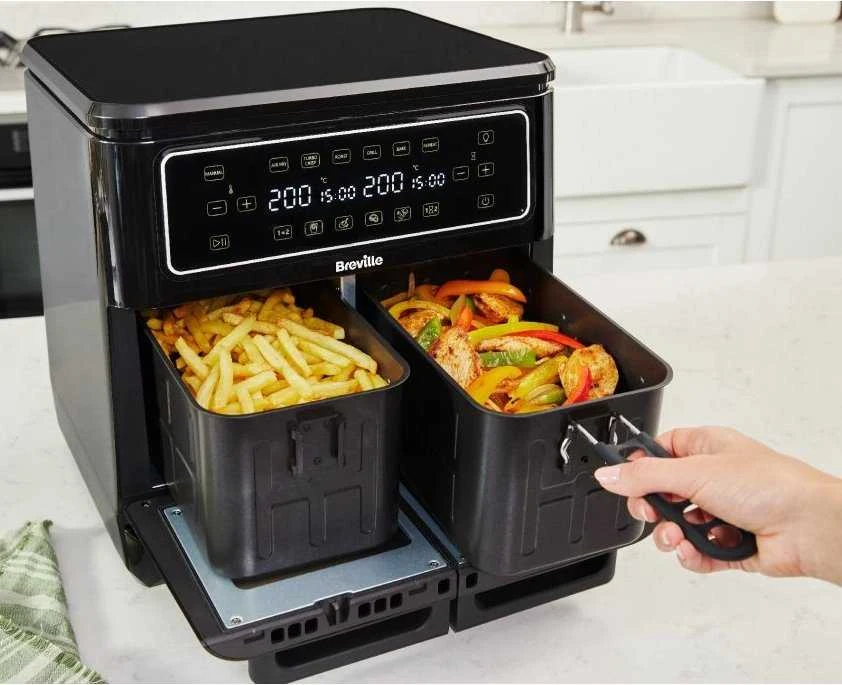 „Breville VDF130X“ oro keptuvė be aliejaus