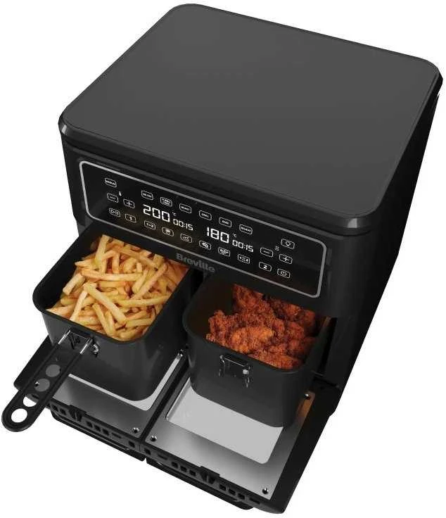 „Breville VDF130X“ oro keptuvė be aliejaus