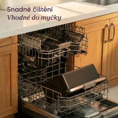 Gruzdintuvė Cosori Dual Blaze Twin Fry Compact horkovzdušná fritéza 8,6 L, keramika, juoda