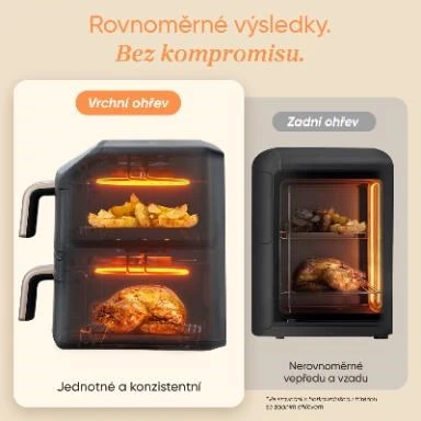 Gruzdintuvė Cosori Turbo Tower Compact CAF-DC861-CEUR 8,6 l juodas