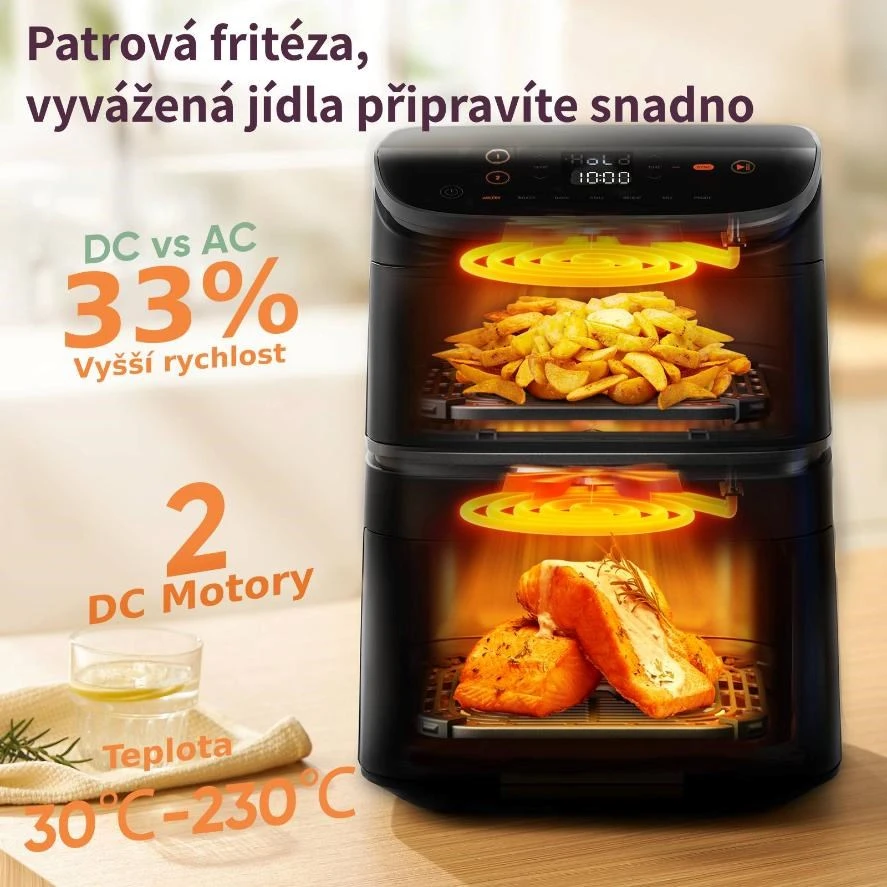 Gruzdintuvė Cosori Turbo bokštas