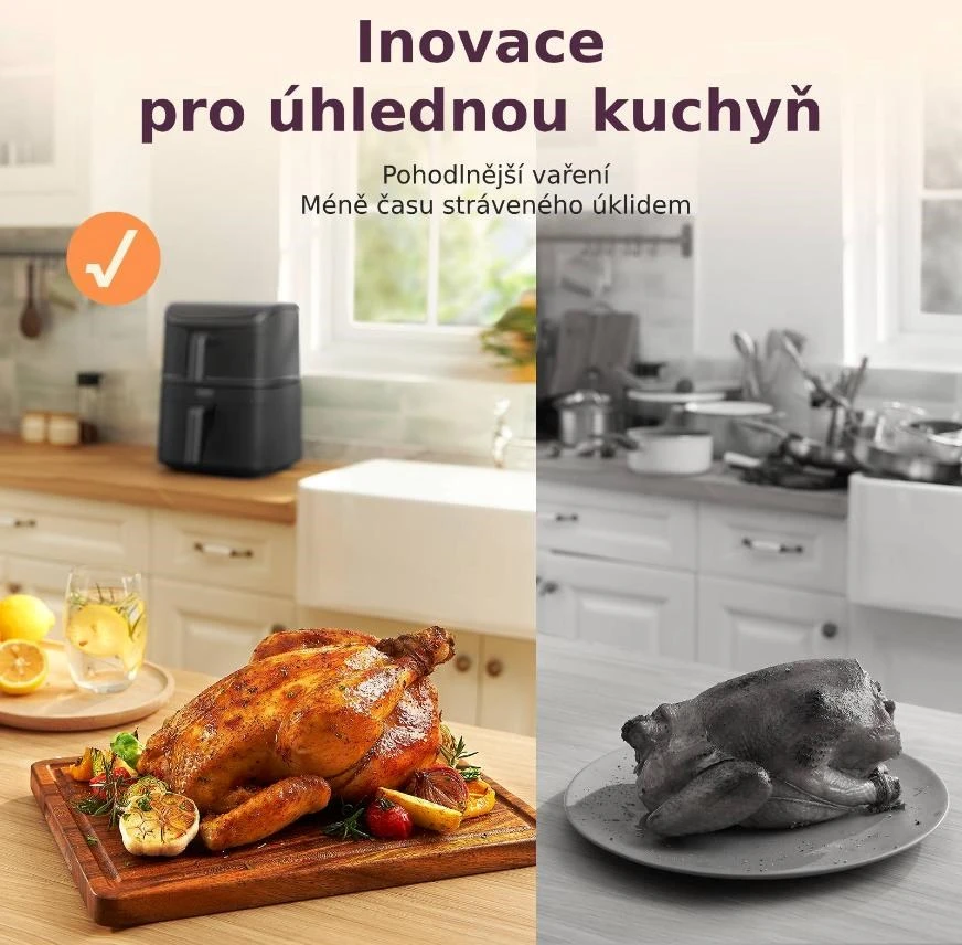 Gruzdintuvė Cosori Turbo bokštas