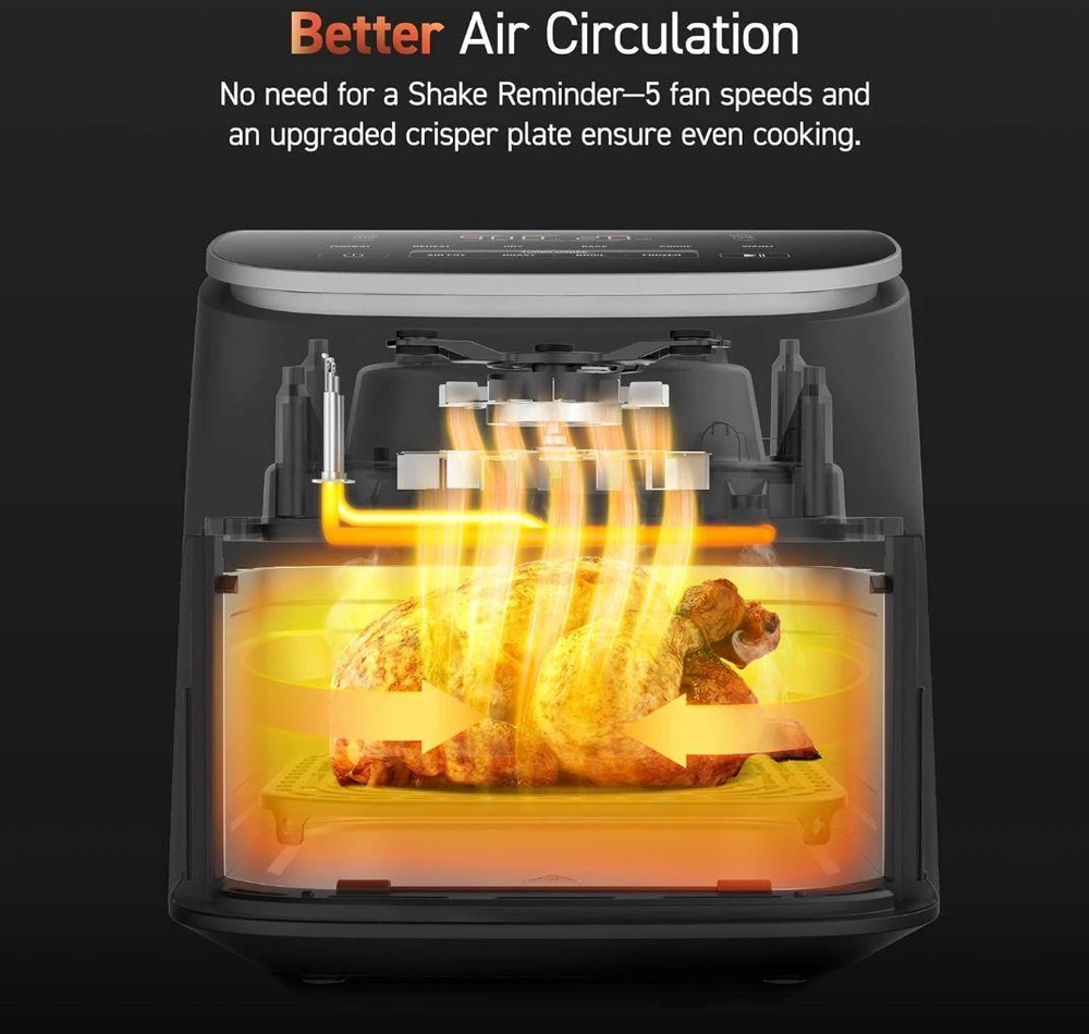 Cosori TurboBlaze Chef Edition Gruzdintuvė, 6 l