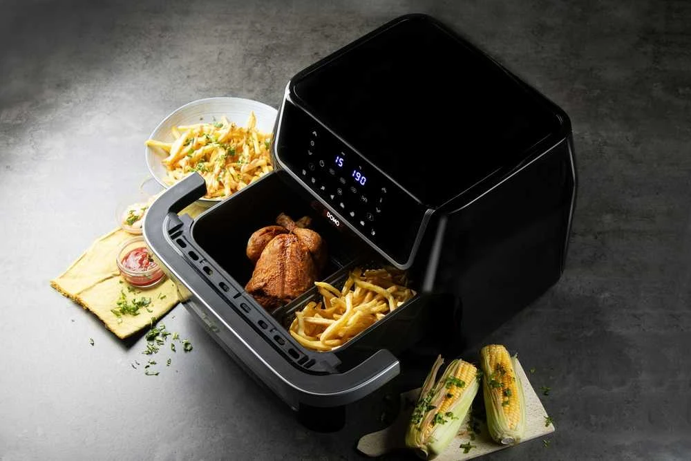 Gruzdintuvė Belaidė oro keptuvė „Domo“ „Domo Airfryer“ 10 l DO544FR