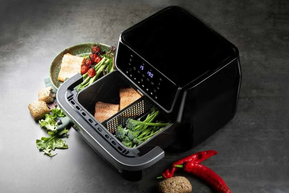 Gruzdintuvė Belaidė oro keptuvė „Domo“ „Domo Airfryer“ 10 l DO544FR