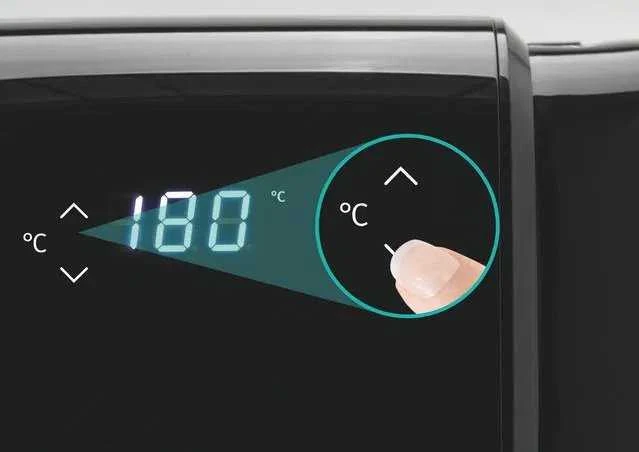 Gruzdintuvė HISENSE AirFryer 1700W 5L 8 išankstiniai nustatymai
