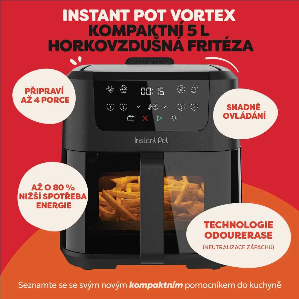 Gruzdintuvė „Instant Pot“ sūkurinis kompaktiškas
