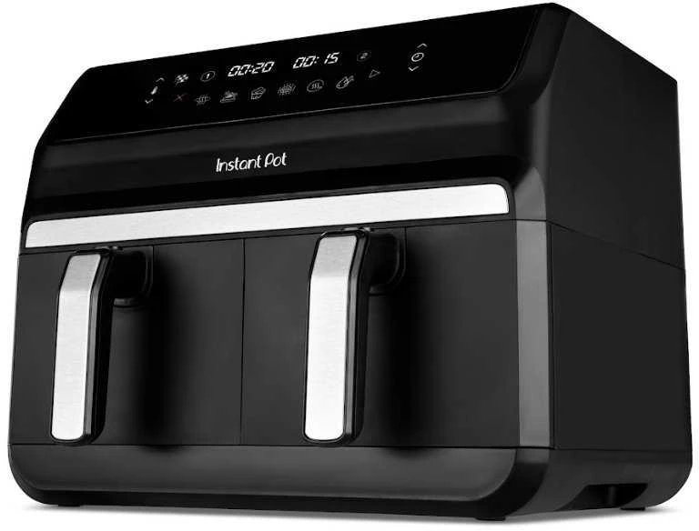 Universal Mėlyna Gruzdintuvė be riebalų Universalus Mėlyna Instant Pot 920306 Double 8 l Autonominė Gruzdintuvė karštam orui Juodas