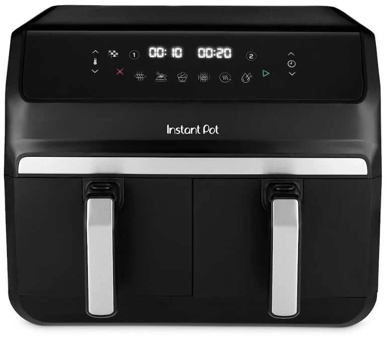Universal Mėlyna Gruzdintuvė be riebalų Universalus Mėlyna Instant Pot 920306 Double 8 l Autonominė Gruzdintuvė karštam orui Juodas
