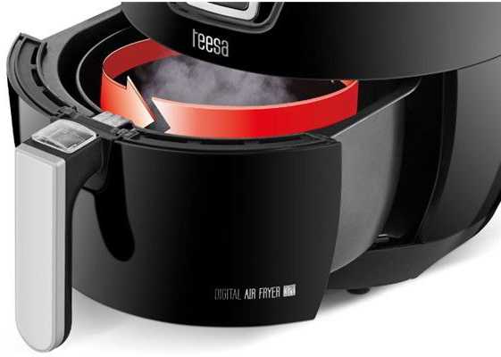 Oro gruzdintuvė TEESA DIGITAL AIR FRYER 3.2L