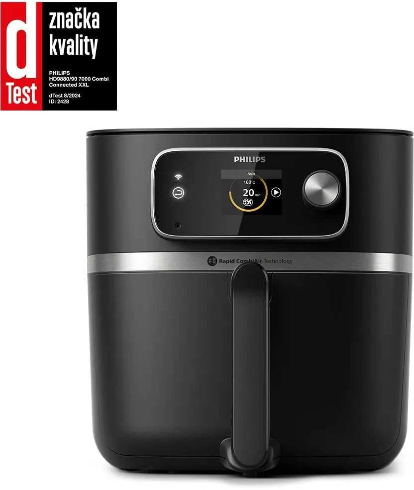Gruzdintuvė Philips Combi HD9880/90, Juodos spalvos