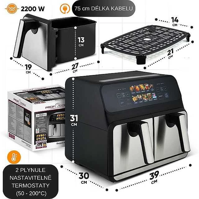 Gruzdintuvė Profi Cook ProfiCook FR 1287 H