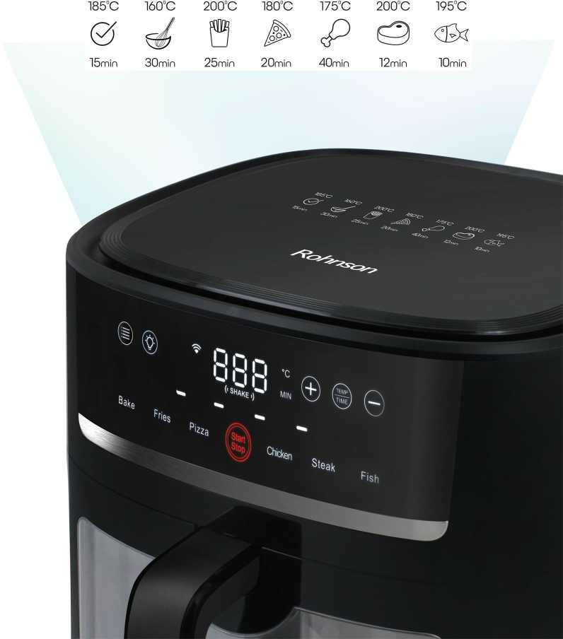 Gruzdintuvė ROHNSON R-2834 SmartChef XL Wi-Fi