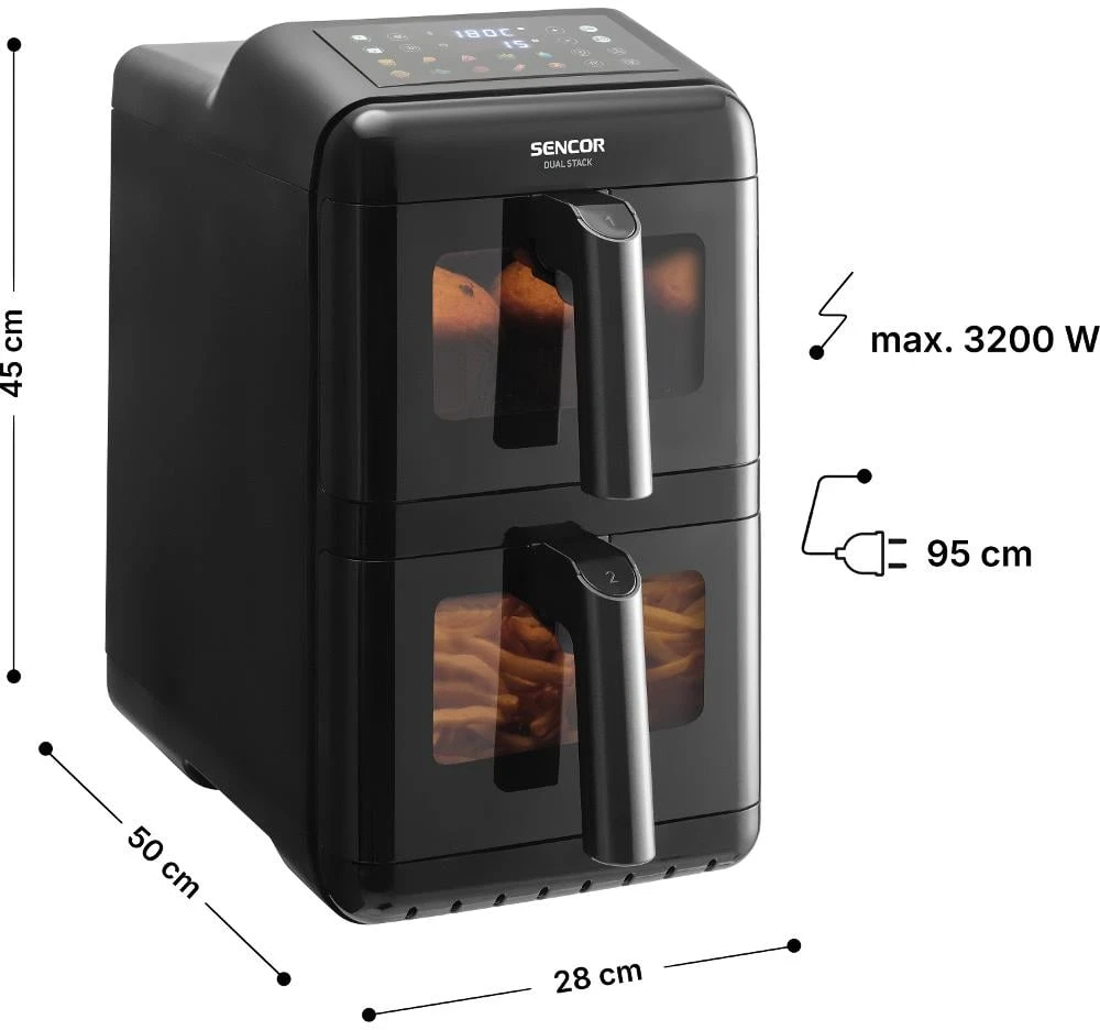 Gruzdintuvė Sencor SFR 1260BK