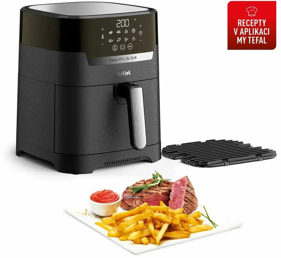 Karšto oro gruzdintuvė Tefal Easy Fry & Grill 2-in-1 Precision, 1550  W, 4,5 L