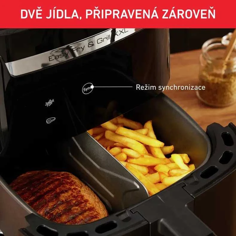 Gruzdintuvė be riebalų Tefal Easy Fry & Grilis XXL EY801815