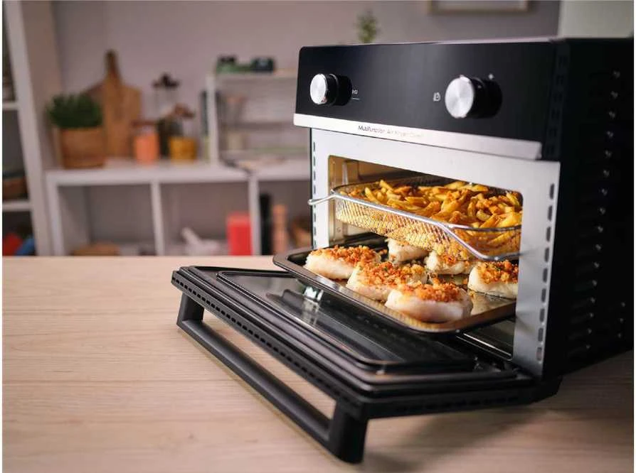 Gruzdintuvė Tefal Easy Fry Air Fryer Oven 20L FW6058 (juodas/sidabrinis)