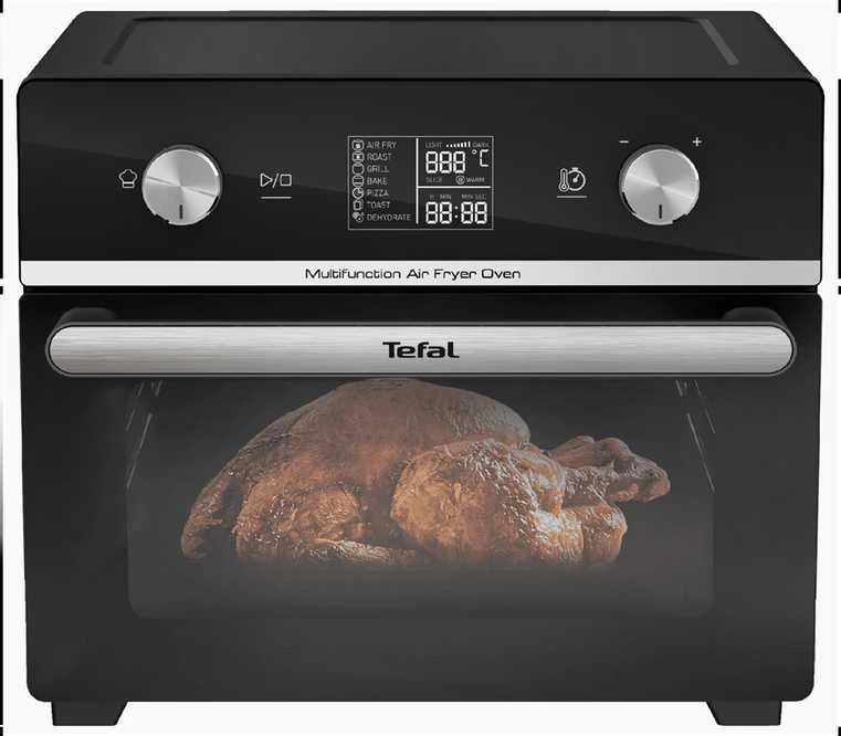 Gruzdintuvė Tefal Easy Fry Air Fryer Oven 20L FW6058 (juodas/sidabrinis)