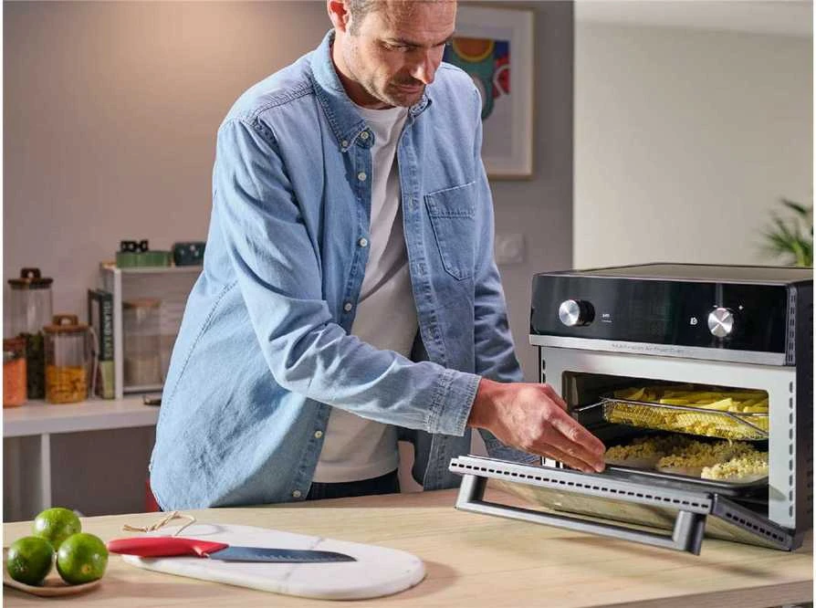 Gruzdintuvė Tefal Easy Fry Air Fryer Oven 20L FW6058 (juodas/sidabrinis)