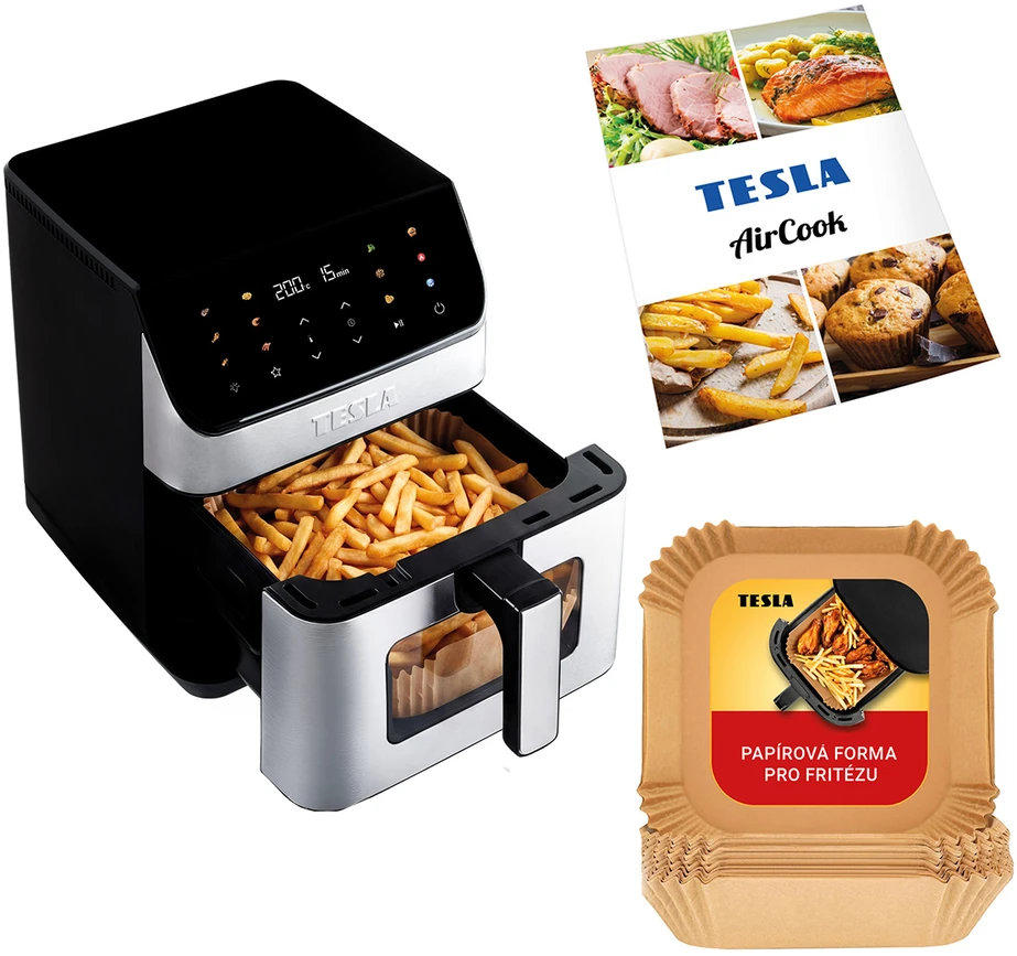 Gruzdintuvė TESLA AirCook DualHeat QD65 XXL