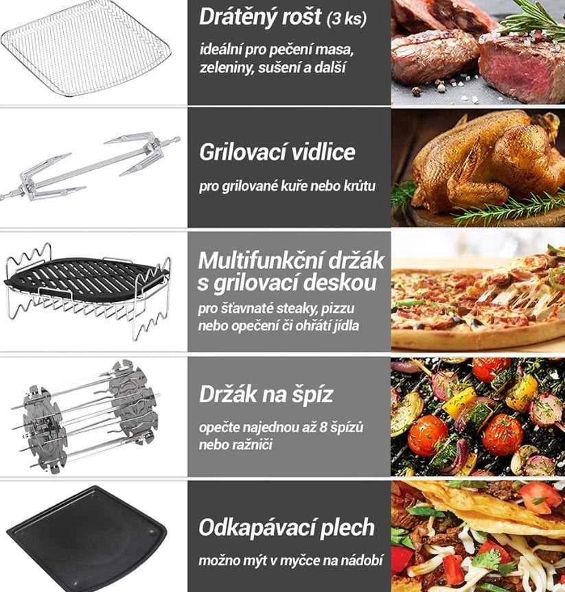 Gruzdintuvė TESLA AirCook & Grilis QG600