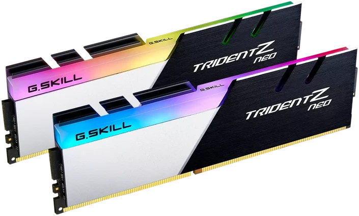 RAM G.SKILL F4-3600C18D-32GTZN G.Skill Trident Z Neo (skirta AMD) DDR4 32GB (2x16GB) 3600MHz CL18 1.35V XMP 2.0