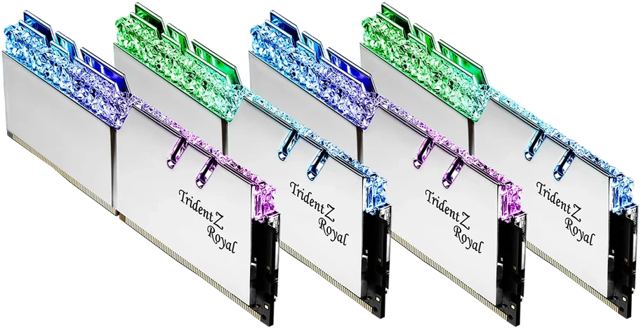 RAM Atmintis G.Skill Trident Z Royal, DDR4, 64 GB, 3200MHz, CL16 (F4-3200C16Q-64GTRS)